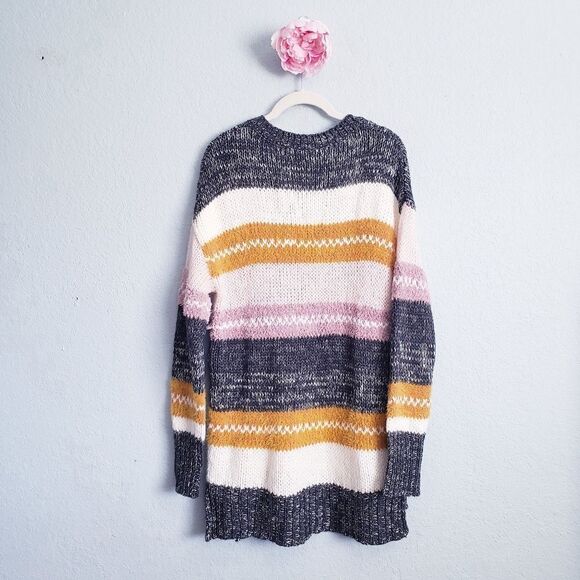 Calson Striped V-Neck Sweater - Picture 6 of 6